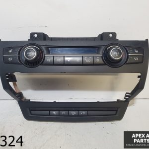 OEM 2007-2010 BMW X5 3.0L Front Climate Control Heating Cooling Traction Panel