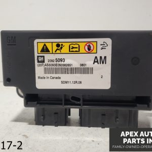 OEM 2007-2012 Buick Enclave 3.6L BAG CONTROL UNIT MODULE