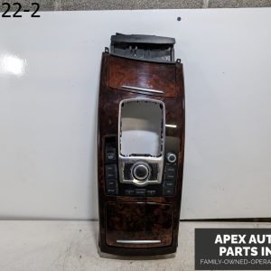 OEM 2007 Audi A6 3.1L FRONT CENTER CONSOLE WOOD GRAIN GEAR SHIFTER TRIM BEZEL