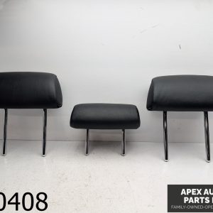 OEM 2007 BMW X5 4.8L Rear Back Seat Headrest Head Rest Left Right Leather
