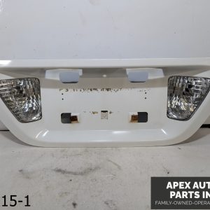OEM 2007 Honda Accord 3.0L Trunk Trim Finish Panel Rear Silver Reverse Lights