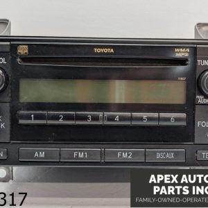 OEM 2007 Toyota Yaris 1.5L A/V EQUIPMENT  CD MP3 RADIO CONTROL