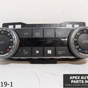 OEM 2008-2011 Mercedes C300 3.0L AC A/C Heater Climate Control