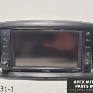 OEM 2008-2016 Chrysler Town & Country 3.6L Touch Screen Radio P05091327AD