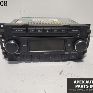 OEM 2008 Dodge Caliber Single Disc CD Player Radio Stereo