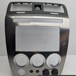 OEM 2008 Hummer H3 3.7L Silver Radio Climate Control Trim Bezel