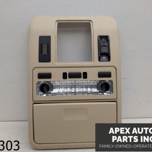 OEM 2008 Land Range Rover 4.4L Front Dome Assembly Light W. Controls