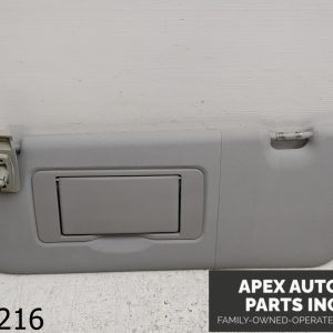 OEM 2008 Mercedes ML350 3.5L Left Sun Visor Sunvisor Beige Driver