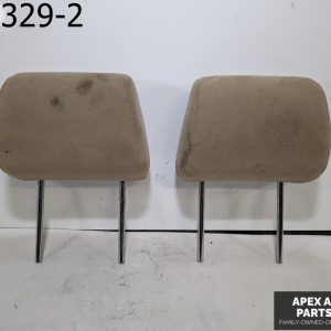 OEM 2008 Nissan Pathfinder 4L FRONT SEAT HEADRESTS HEAD RESTS CLOTH PAIR