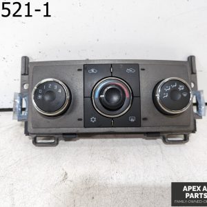 OEM 2008 Saturn Aura 2.4L Climate Control Switch: A/C Heat Defrost