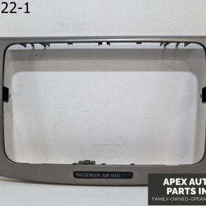 OEM 2008 Volkswagen Passat Stereo Radio Sorround Dash Trim Plate Cover