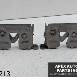 OEM 2009 BMW 650I 4.8L HOOD LOCK LATCH PAIR LEFT RIGHT