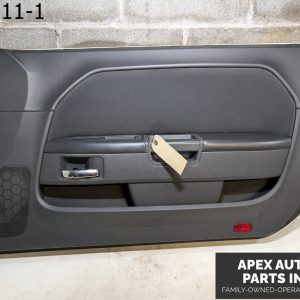 OEM 2009 Dodge Challenger 3.5L Leather Driver RH Interior Door Trim Panel