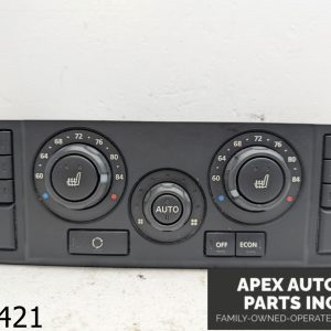 OEM 2009 Land Range Rover 4.2L Temperature Climate Control