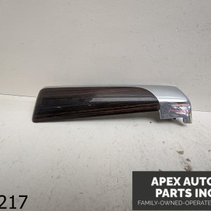 OEM 2009 Lincoln MKS 3.7L DRIVER DASH TRIM WOOD