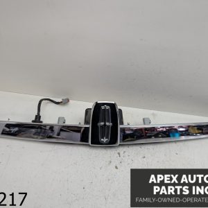 OEM 2009 Lincoln MKS 3.7L TRUNK REAR HANDLE TRIM MOLDING W CAMERA CHROME