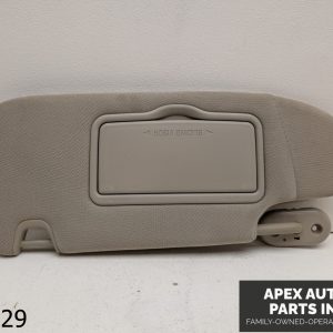 OEM 2010-2012 Ford Fusion 2.5L Left Sun Visor w/illumination