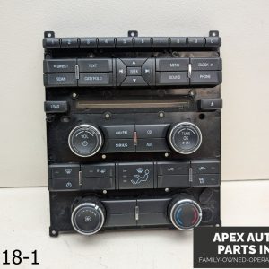 OEM 2010-2012 Ford Taurus 3.5L Radio Climate Control Panel W/Heat-AC Seats