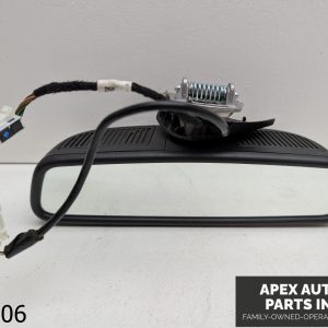 OEM 2010 Mercedes C300 3.0L Upper Rear View Mirror Assembly Black