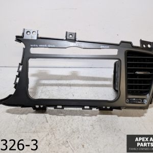 OEM 2011-2013 Kia Optima 2.0L Center Dash Radio w Air Vent Bezel Trim