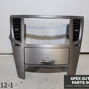 OEM 2011 Subaru Outback 2.5L Dash Radio Trim Cover Bezel Air Vent