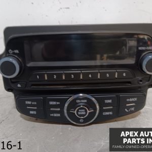 OEM 2012-2020 Chevrolet Sonic 1.8L radio assembly head unit