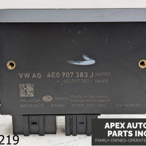 OEM 2012 Audi Q7 3.0L TRAILER TOW TOWING HITCH COMPUTER CONTROL MODULE