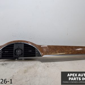 OEM 2012 Buick Enclave 3.6L CENTER DASH BEZEL TRIM PANEL W/ AIRVENT CLOCK