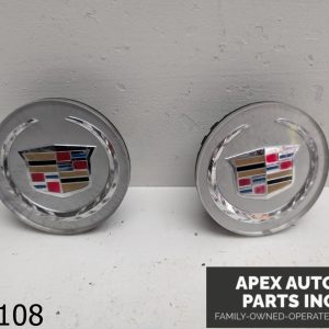 OEM 2012 Cadillac CTS 4 3.0L Center Hub Caps 2 PC set