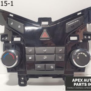 OEM 2012 Chevrolet Cruze 1.8L Climate Control A/C Heat Hazard Switch Defrost