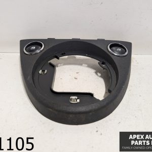 OEM 2012 Fiat 500 POP 1.4L Shifter Trim Bezel With Window