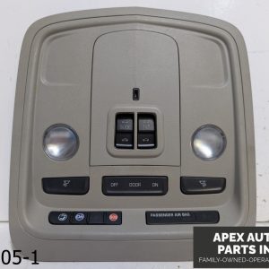 OEM 2013-2018 Cadillac ATS 2.0L SUNROOF ROOF HOME LINK SWITCH PANEL DOME LIGHT