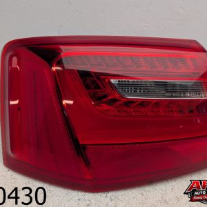 OEM 2013 Audi A6 3.0L Driver Left Outer LED Tail Light Lamp