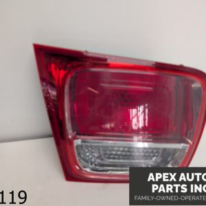 OEM 2013 Chevrolet Malibu eco 2.4L Halogen Inner Tail Light Left Driver