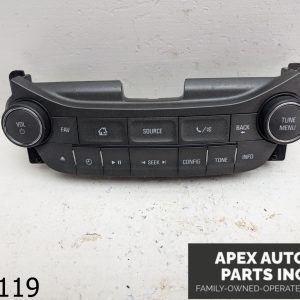 OEM 2013 Chevrolet Malibu eco 2.4L Radio Control Panel AM-FM/Single CD/MP3/USB