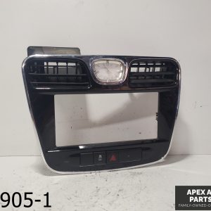 OEM 2013 Chrysler 200 2.4L DASH RADIO BEZEL CLOCK TRACTION CONTROL HAZARD SWITCH