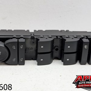 OEM 2013 GMC Acadia 3.6L Drivers LH Front Master Window Mirror Lock Switch
