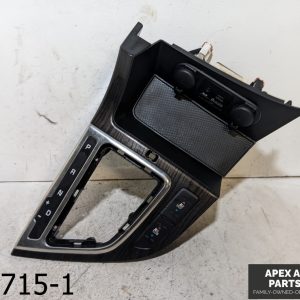OEM 2014-2015 Kia Optima 2.4L FLOOR SHIFTER CONSOLE BEZEL/SEAT WARMER TRIM