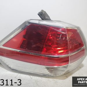 OEM 2014-2016 Nissan Rogue 2.5L Tail Light Assembly LH Driver Side 265554BA0A