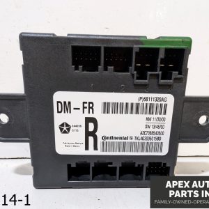 OEM 2014-2018 Jeep Cherokee 2.4L FRONT RIGHT SIDE DOOR CONTROL COMPUTER MODULE