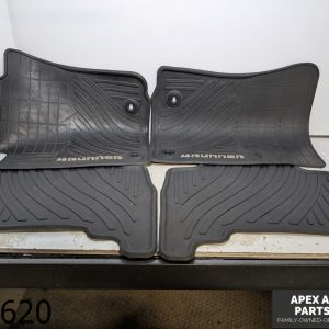 OEM 2014-2024 Toyota 4Runner 4.0L black Weather carpet floor mat set of 4 mats