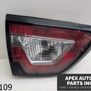 OEM 2014 Chevrolet Traverse 3.6L Inner Halogen Tail Light Left Driver