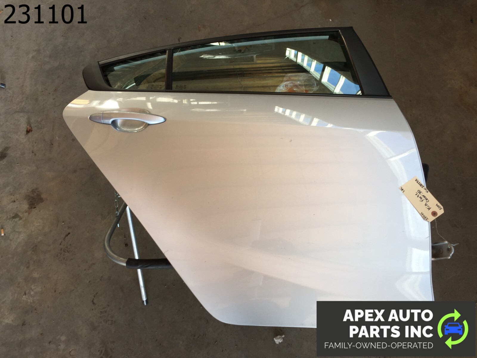 OEM 2014 Kia Forte Passenger Right Rear Side Door Sedan