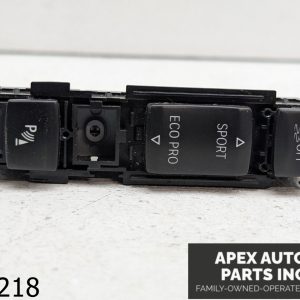 OEM 2015 BMW 328i 2.0L Sport Parking Eco Traction Switch Panel