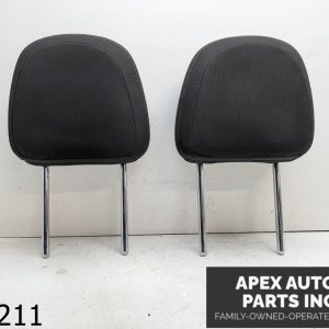 OEM 2015 Chevrolet Trax 1.4L REAR HEADREST SET HEAD REST HEAD RESTS BLACK CLOTH