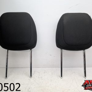 OEM 2015 Dodge Dart 2.4L Driver Passenger front HEADREST HEAD REST BLACK SET