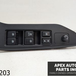 OEM 2015 Subaru Forester 2.5L Left Front Master Window Switch Black