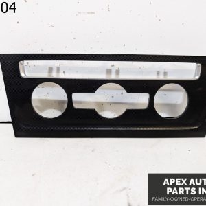 OEM 2015 Volkswagen GTI 2L Dual Zone Climate Control Trim Black Polar Night
