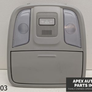 OEM 2016-2018 Kia Optima 2.4L Overhead Console Gray Dome Light Map Lamp