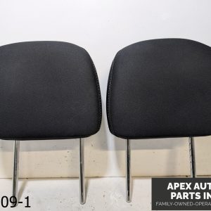 OEM 2016-2018 Nissan Altima 2.5L Front LH & RH Headrest Black Cloth Set of 2